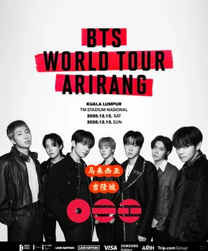 BTS WORLD TOUR IN Kuala Lumpur