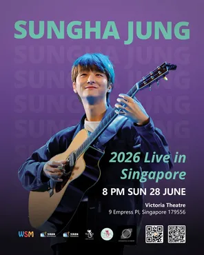 【新加坡】Sungha Jung郑成河巡回演出-新加坡站