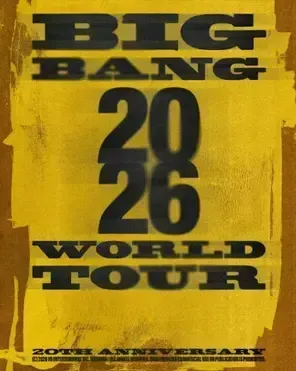 BIGBANG 2026 WORLD TOUR ANNOUNCEMENT 曼谷站