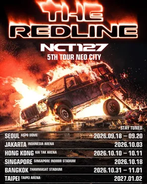 NCT 127 5TH TOUR &rsquo;NEO CITY - THE REDLINE&lsquo;巡回演唱会-台北站