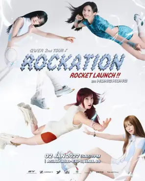 QWER 2nd TOUR ROCKATION 演唱会 香港
