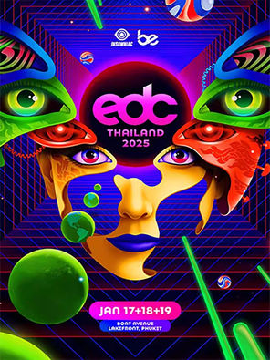 Electric Daisy Carnival (EDC) Thailand 2025泰国普吉