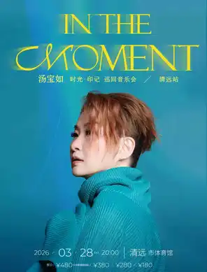[清远]汤宝如[ In The Moment ]时光 · 印记 巡回音乐会 清远