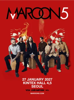 Maroon 5 Asia 2027 in 首尔