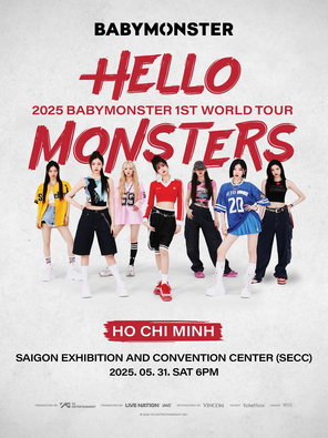 [胡志明市]2025 BABYMONSTER 1st WORLD TOUR ＜HELLO MONSTERS＞ IN 胡志明市
