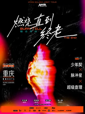 [重庆]「燃烧直到终老」少年契×脉冲星×超级查理联合专场 重庆站