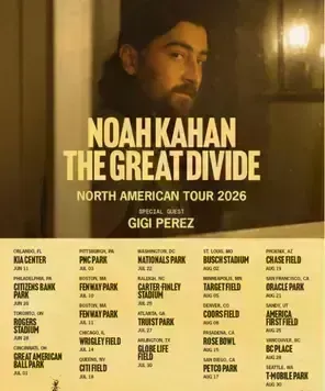 Noah Kahan世界巡迴演唱會 亚特兰大