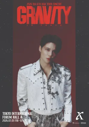 金俊秀KIM JUNSU XIA 6TH亚巡'GRAVITY'-日本站