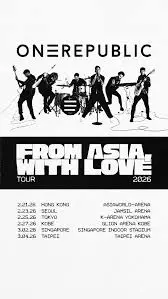 [洛杉矶]OneRepublic 共和时代 From Asia, With Love Tour  Los Angeles
