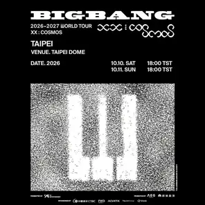 BIGBANG 2026-2027 WORLD TOUR < XX : COSMOS > IN TAIPEI