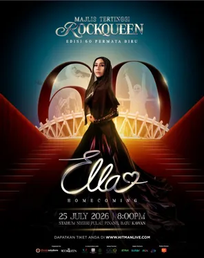 Majlis Tertinggi Rockqueen Ella: Homecoming Edisi 60 Permata Biru 槟城