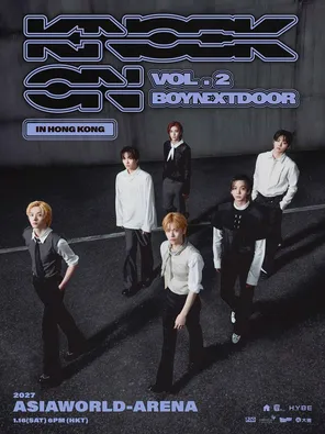 BOYNEXTDOOR TOUR 'KNOCK ON Vol.2' IN 香港