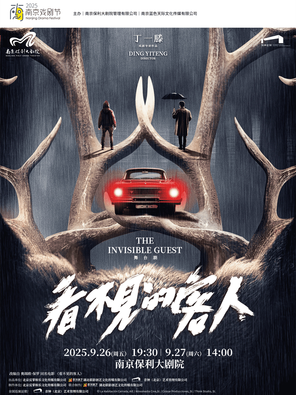 [南京]2025·南京戏剧节·张维伊、金靖、张嘉元主演·舞台剧《看不见的客人》南京