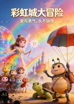 【青岛】爱与勇气冒险主题儿童剧《彩虹城大冒险》儿童版