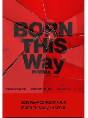 威神V 2026 WayV CONCERT TOUR [BORN THIS WAY in 首尔