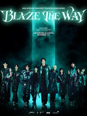 【中国香港】2026 &TEAM CONCERT TOUR 'BLAZE THE WAY' IN 香港