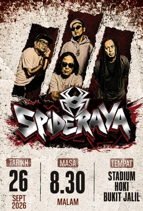 [吉隆坡]SPIDER 30th Anniversary Concert in 吉隆坡站