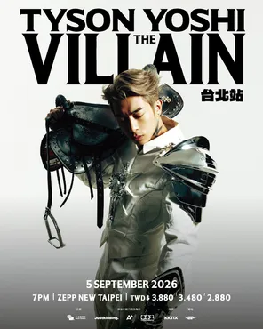 TYSON YOSHI THE VILLAIN巡回演唱会 台北站