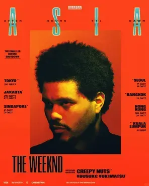 The Weeknd: After Hours Til Dawn Tour in 东京