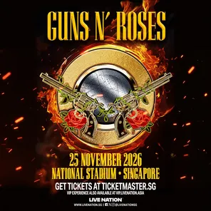 Guns N' Roses枪与玫瑰巡回演唱会-新加坡站