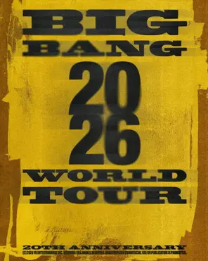 BIGBANG 2026 WORLD TOUR ANNOUNCEMENT 香港