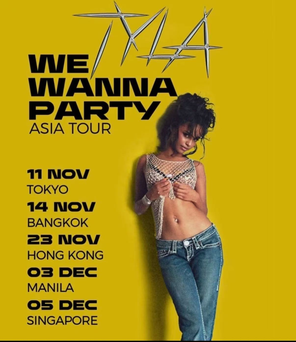 [东京]TYLA WE WANNA PARTY ASIA TOUR in Tokyo