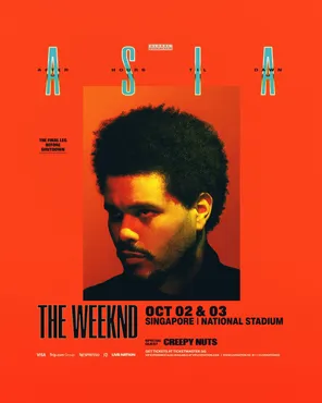 威肯The Weeknd: After Hours Til Dawn Tour巡回演唱会-新加坡站