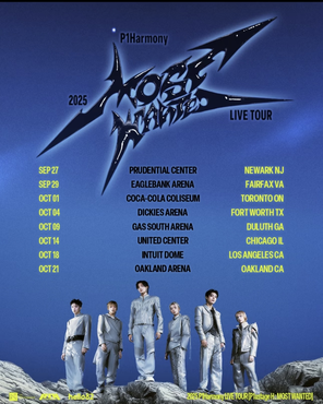 2025 P1Harmony LIVE TOUR [P1ustage H : MOST WANTED] IN NORTH AMERICA