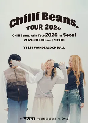 Chilli Beans. Asia Tour 2026 in 首尔