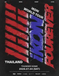 iKON FOUREVER TOUR世界巡回演唱会-曼谷站