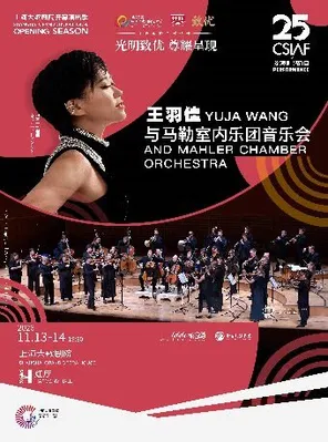 第二十五屆中國上海國際藝術節參演劇目 王羽佳與馬勒室內樂團音樂會