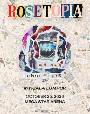 南韩乐队The Rose ROSETOPIA ASIA TOUR 2026 IN吉隆坡