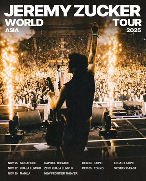 [新加坡]Jeremy Zucker World Tour 2025 in Singapore