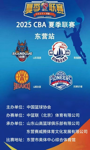 2025年CBA夏季联赛 东营