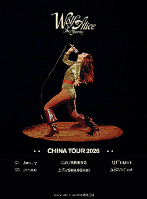 英国另类摇滚中坚力量 Wolf Alice 专场巡演 上海站