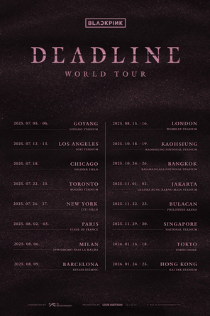 BLACKPINK WORLD TOUR <DEADLINE> IN 新加坡