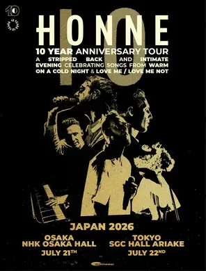 HONNE 10周年巡回演唱会-东京站