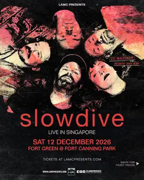 Slowdive Live in Singapore 巡回演唱会-新加坡