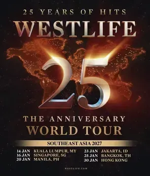 WESTLIFE 25: The Anniversary World Tour-香港站