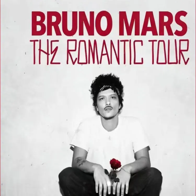 BRUNO MARS THE ROMANTIC TOLR