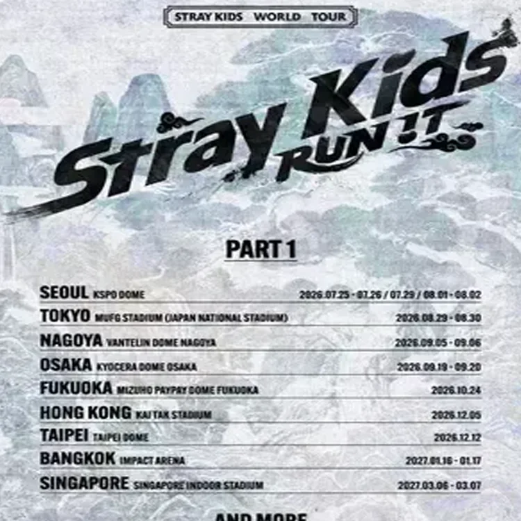 STRAY KIDS巡回演出